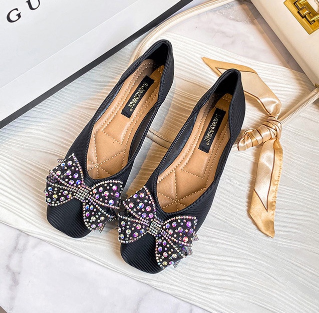 All-match spring peas shoes lady shoes for women