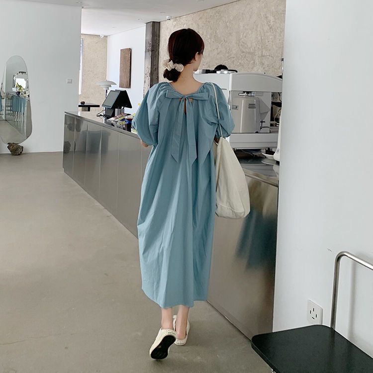 Pure student sweet long college style dress for women