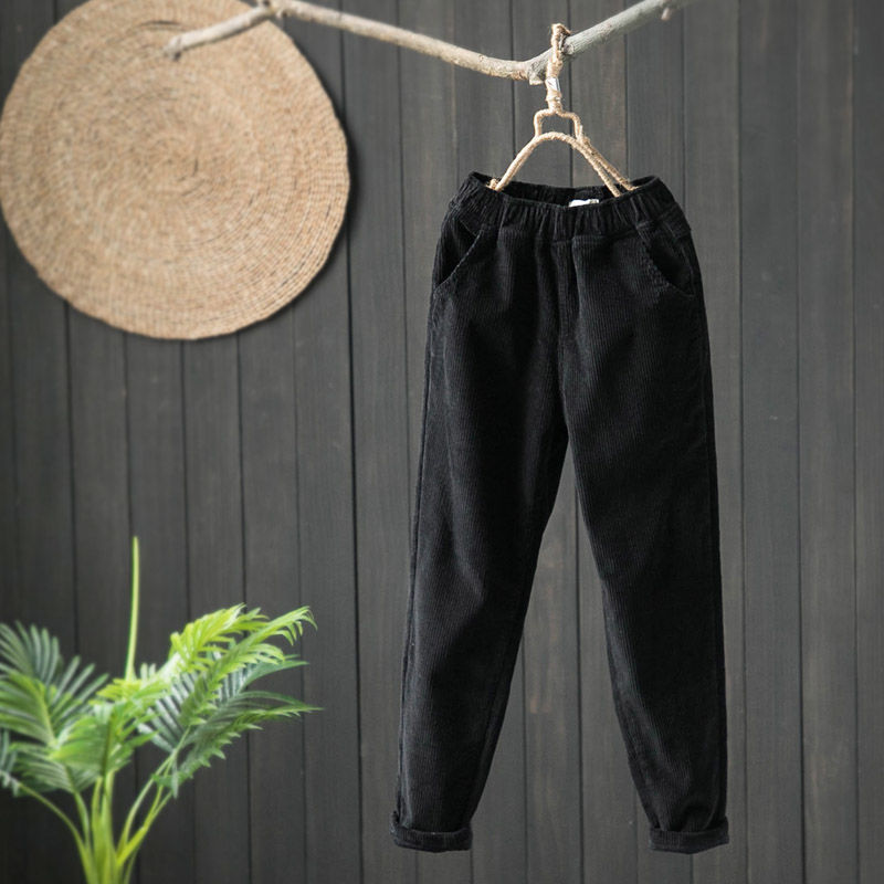 Harem loose pants large yard long pants for women