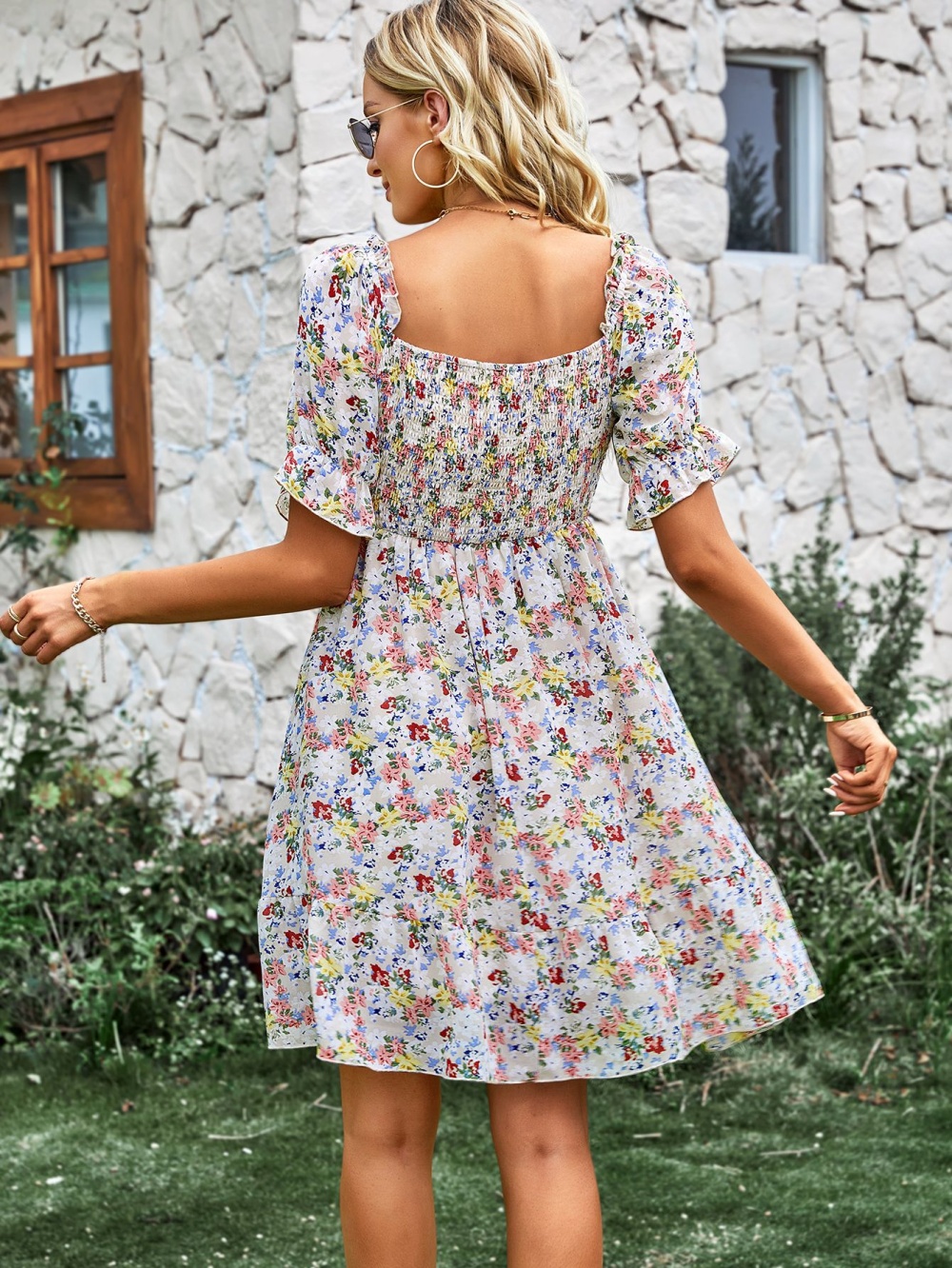 European style spring and summer chiffon T-back