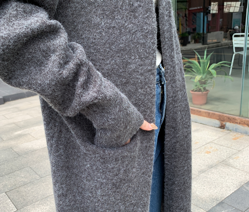 Outside the ride Western style long coat spring tender tops