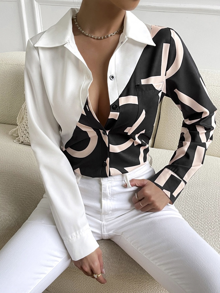 Temperament shirt spring and summer business suit