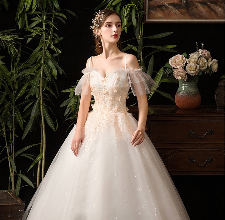 Light formal dress wedding dress for women