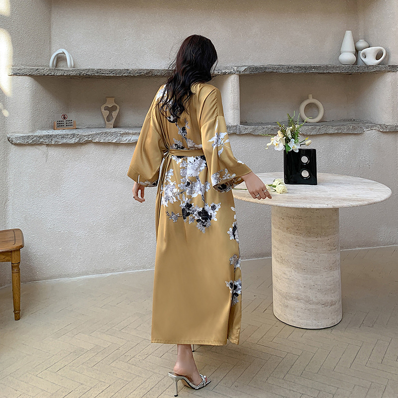 Frenum nightgown luxurious bathrobes for women