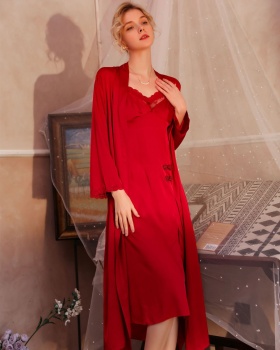 Summer sexy nightgown enticement pajamas a set for women