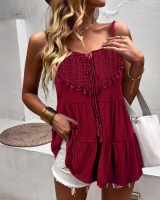 Knitted Casual vacation colors spring and summer tops