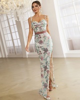 Package hip bridesmaid dress dress for women