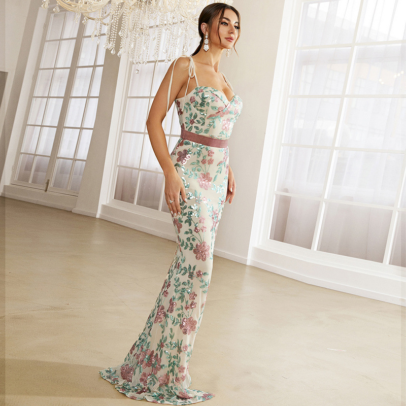 Package hip bridesmaid dress dress for women