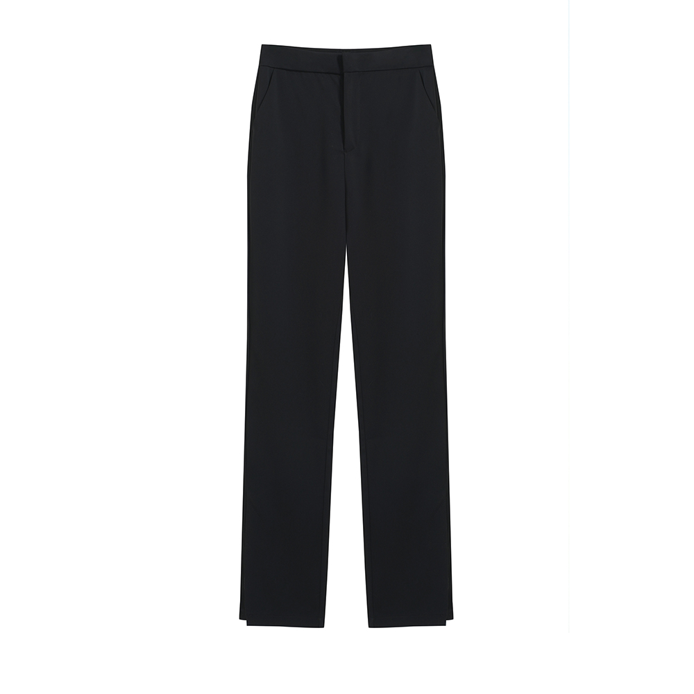 Summer show high casual pants straight suit pants for women