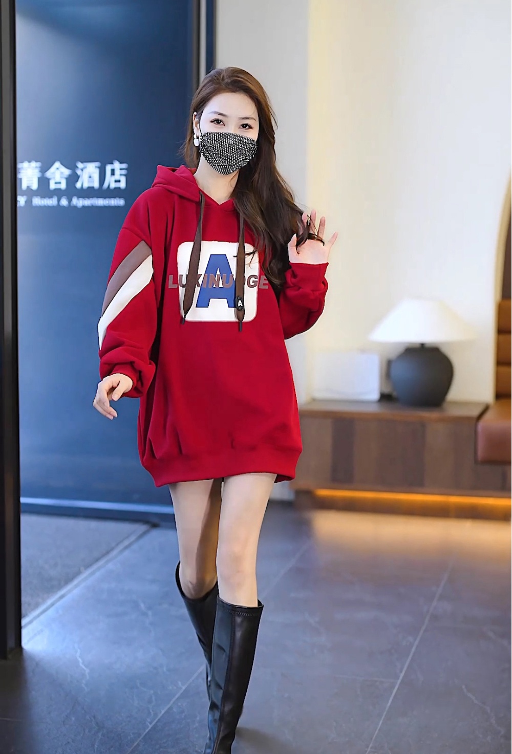 Autumn fashion Western style spring hoodie for women