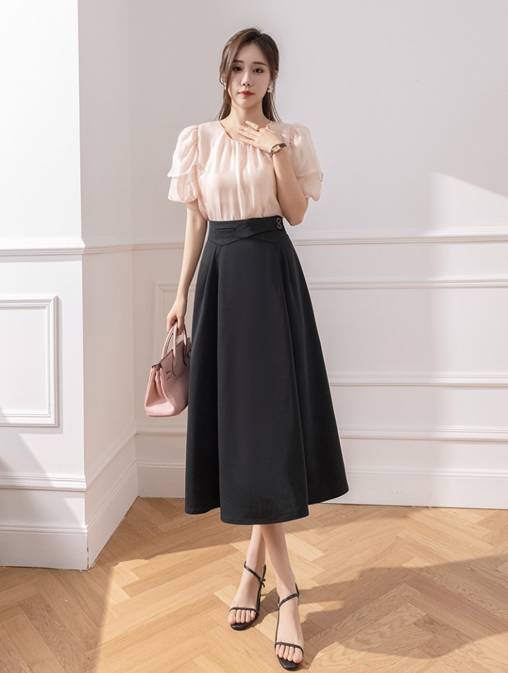 Spring and summer short skirt high waist skirt for women