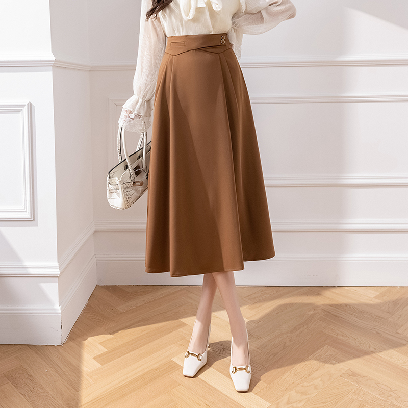 Spring and summer short skirt high waist skirt for women