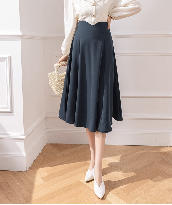 Spring and summer long skirt skirt for women