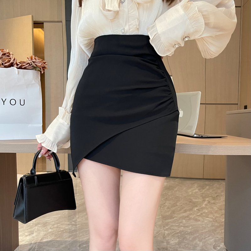 Spring and summer skirt split short skirt for women