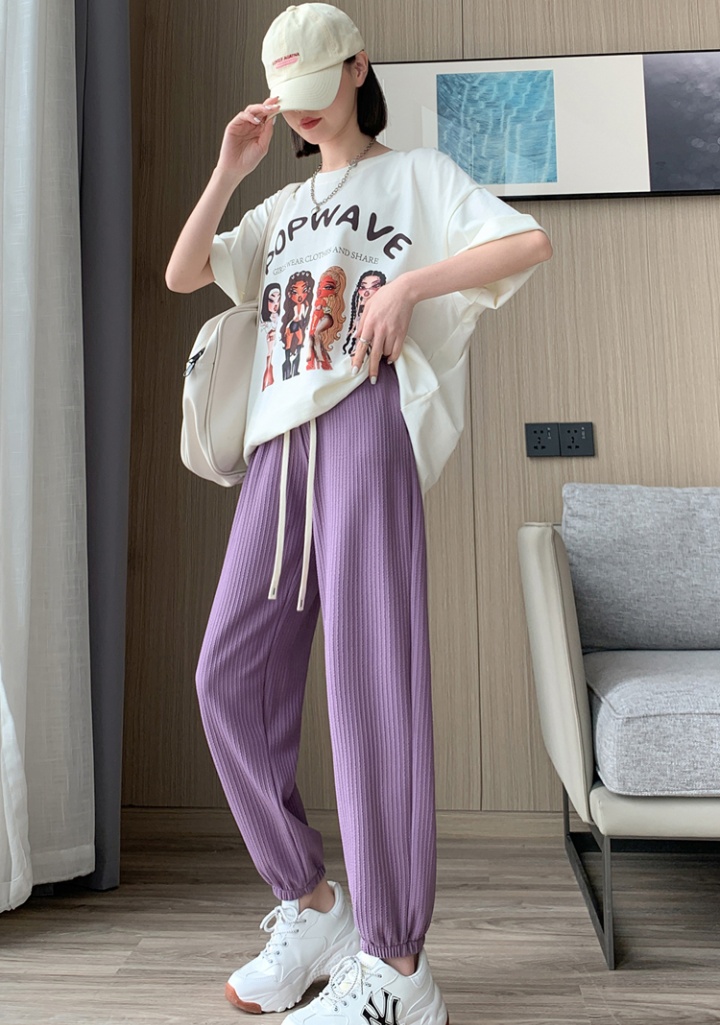 Ice silk bloomers spring and summer sweatpants