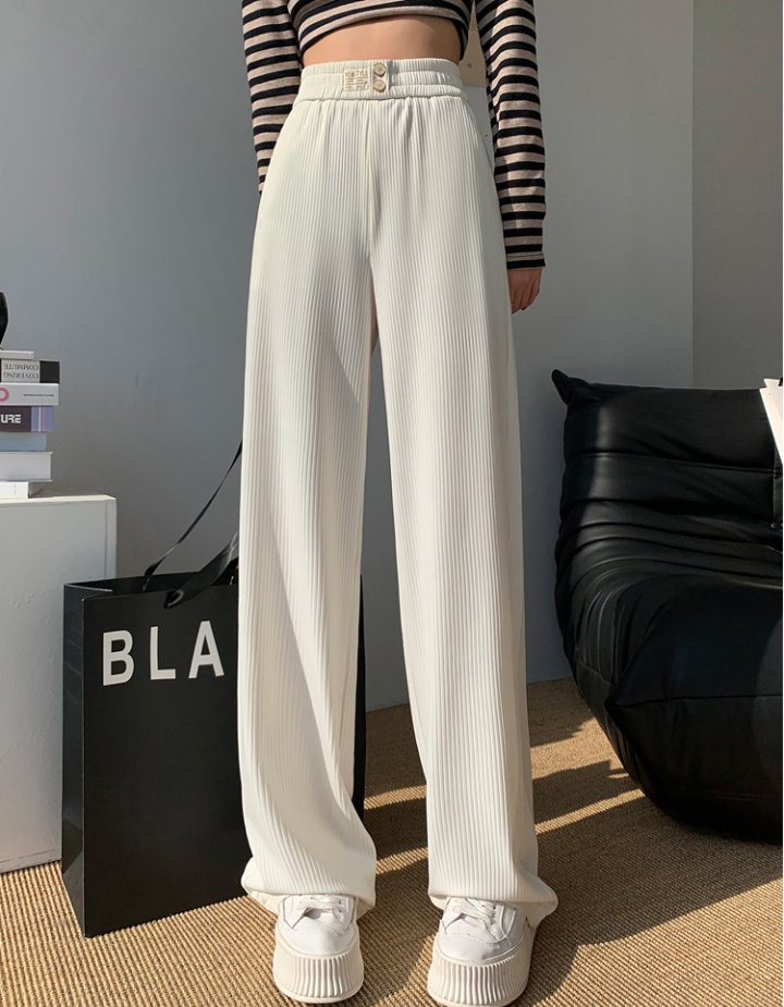 Mopping conventional pants slim casual pants for women