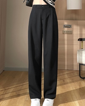 Casual slim business suit high waist pants for women
