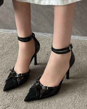 Fashion high-heeled shoes pointed sandals for women