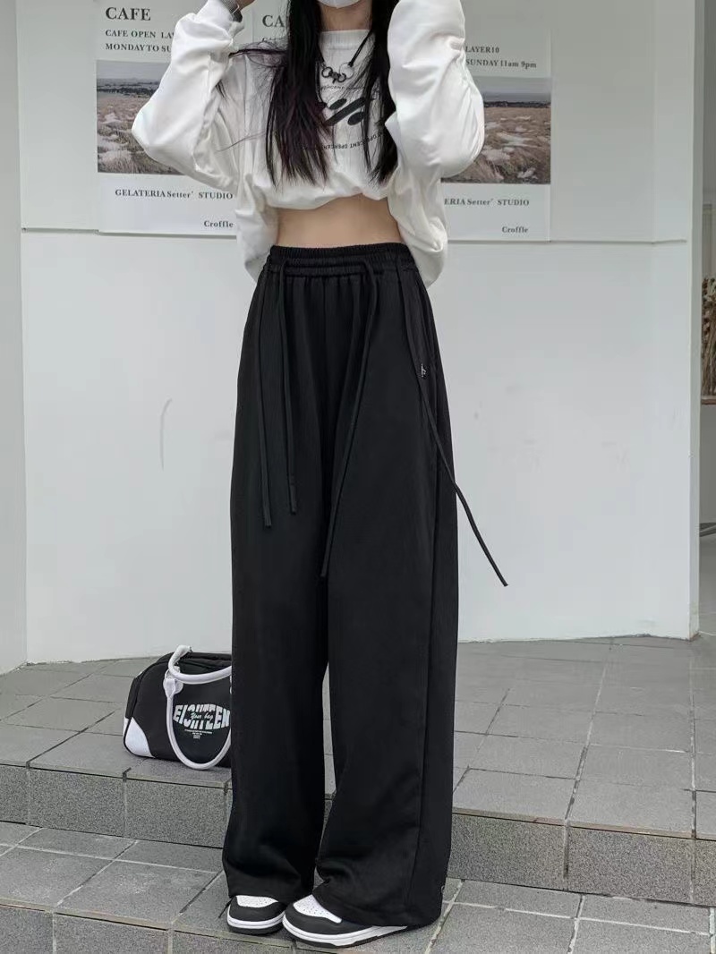 Casual all-match slim loose sweatpants for women