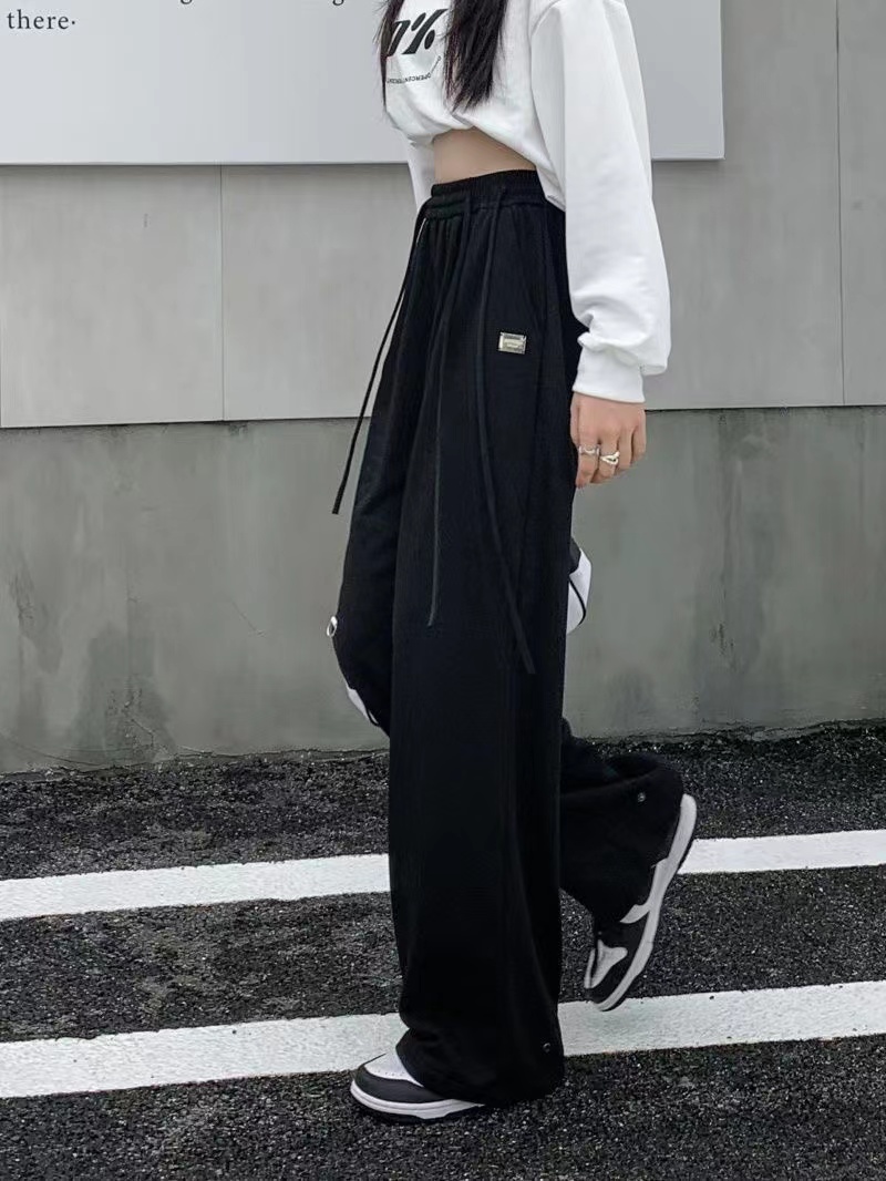 Casual all-match slim loose sweatpants for women