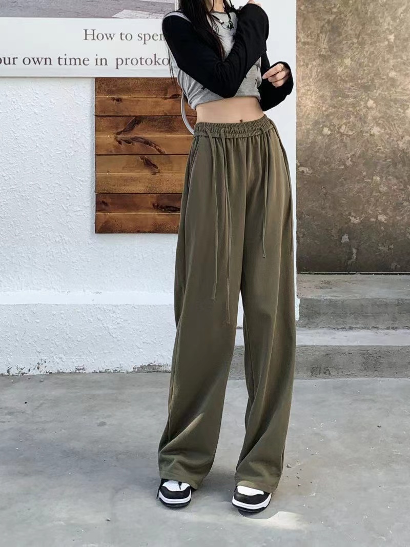 Casual all-match slim loose sweatpants for women