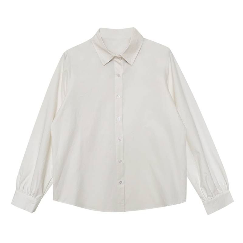Japanese style retro all-match shirt for women