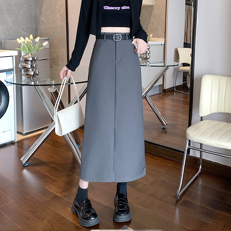 High waist long dress business suit for women