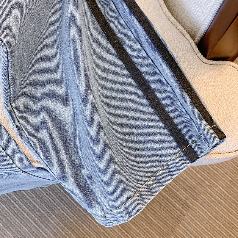Loose fashion long pants slim temperament jeans for women