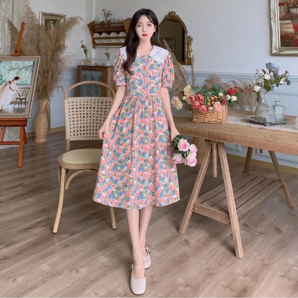 France style doll collar dress for women