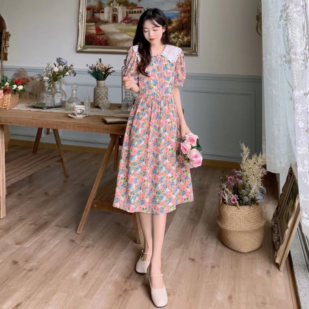 France style doll collar dress for women