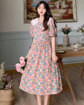 France style doll collar dress for women
