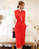 Package hip sleeveless fashion bottoming slim long dress