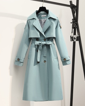 Spring and autumn overcoat long coat