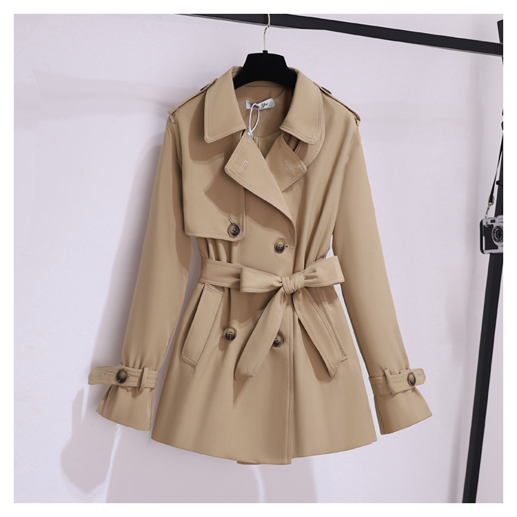 Short autumn coat British style fashionable overcoat