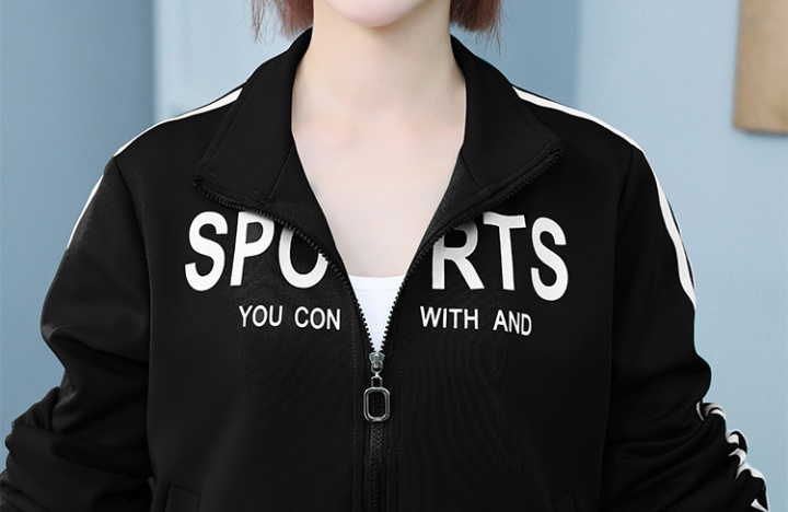 Western style spring and autumn cardigan sports hoodie