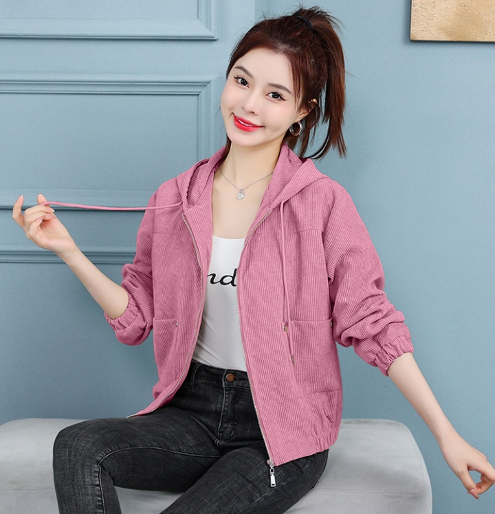 Spring and autumn slim tops all-match jacket for women