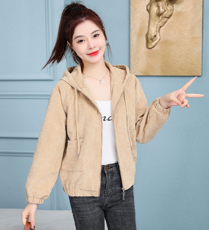 Spring and autumn slim tops all-match jacket for women