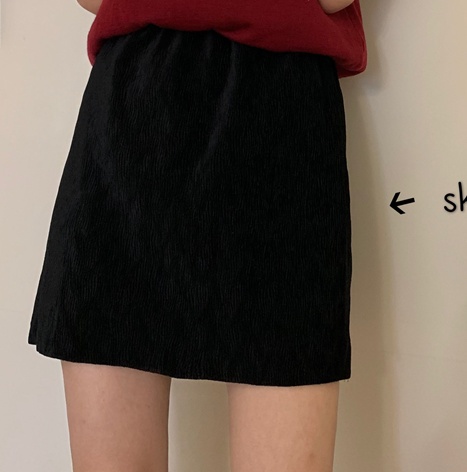 Korean style skirt all-match short skirt