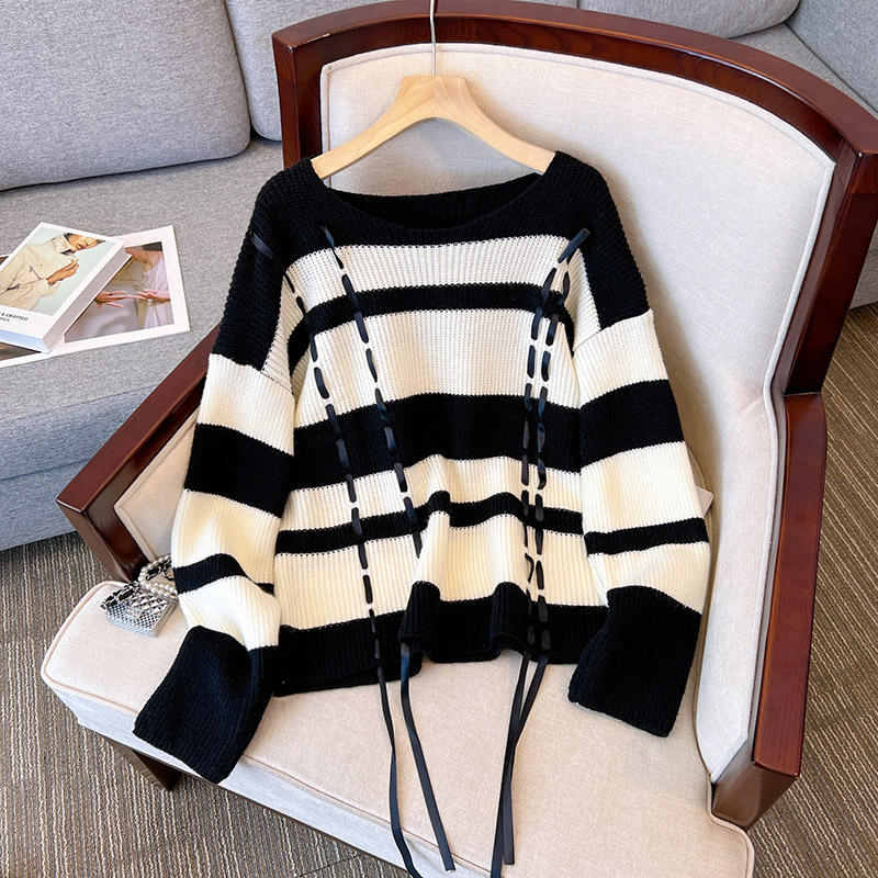 Loose fashion sweater pullover spring and autumn coat