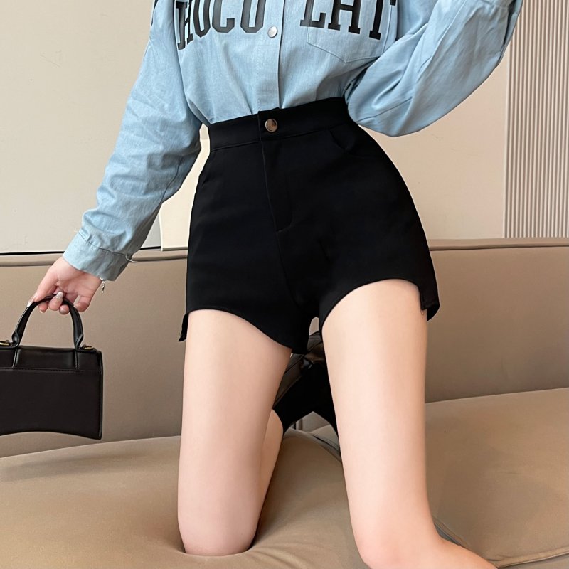Spring and summer high waist sexy shorts for women