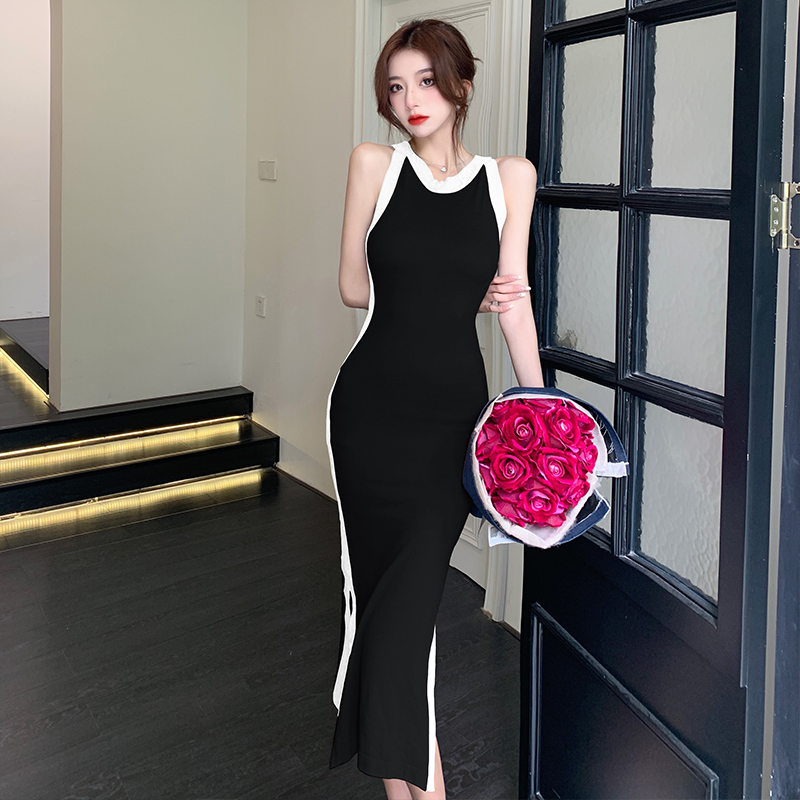 Fashion summer dress knitted ladies vest for women