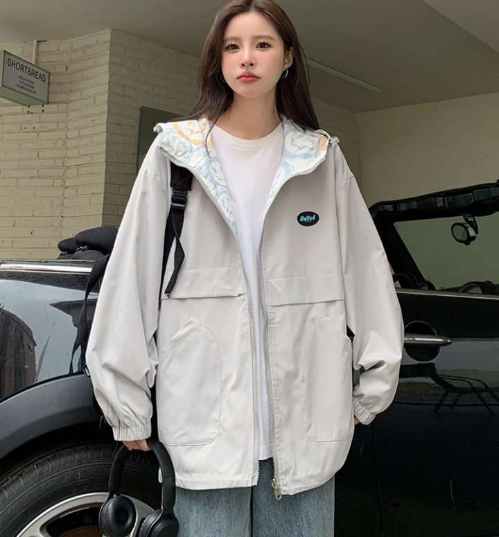 Casual Korean style tops high student work clothing