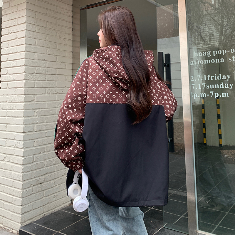 Student simple coat spring couple clothes for women