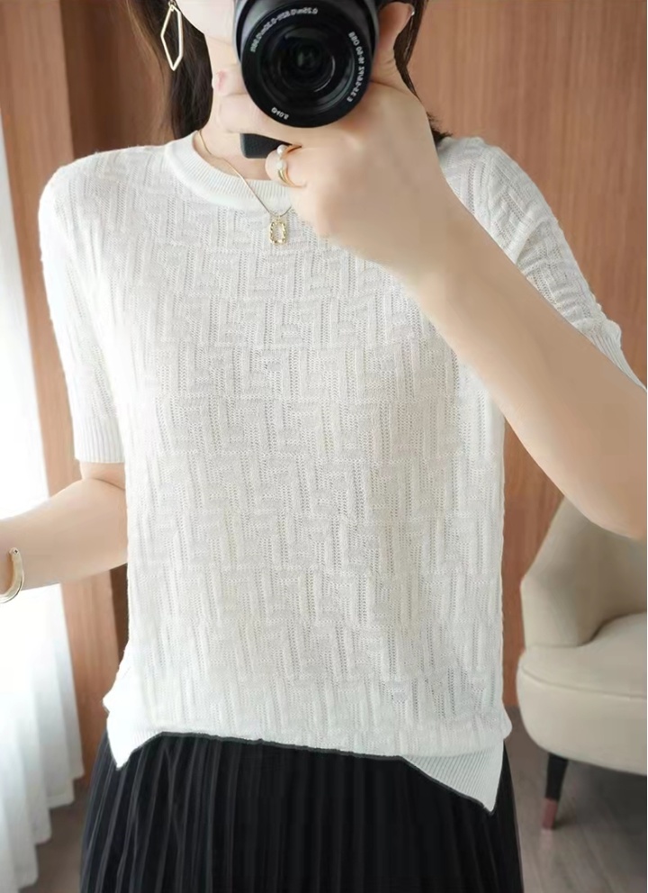 All-match cool T-shirt simple Casual tops for women
