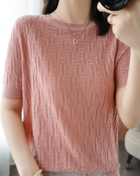 All-match cool T-shirt simple Casual tops for women