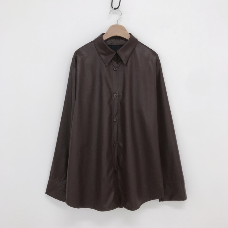 Spring simple personality shirt Korean style all-match tops