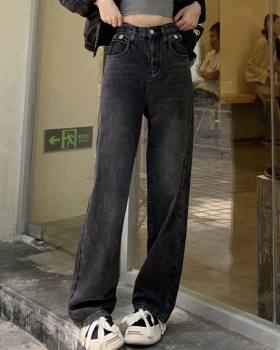 Straight slim basis Casual autumn and winter jeans