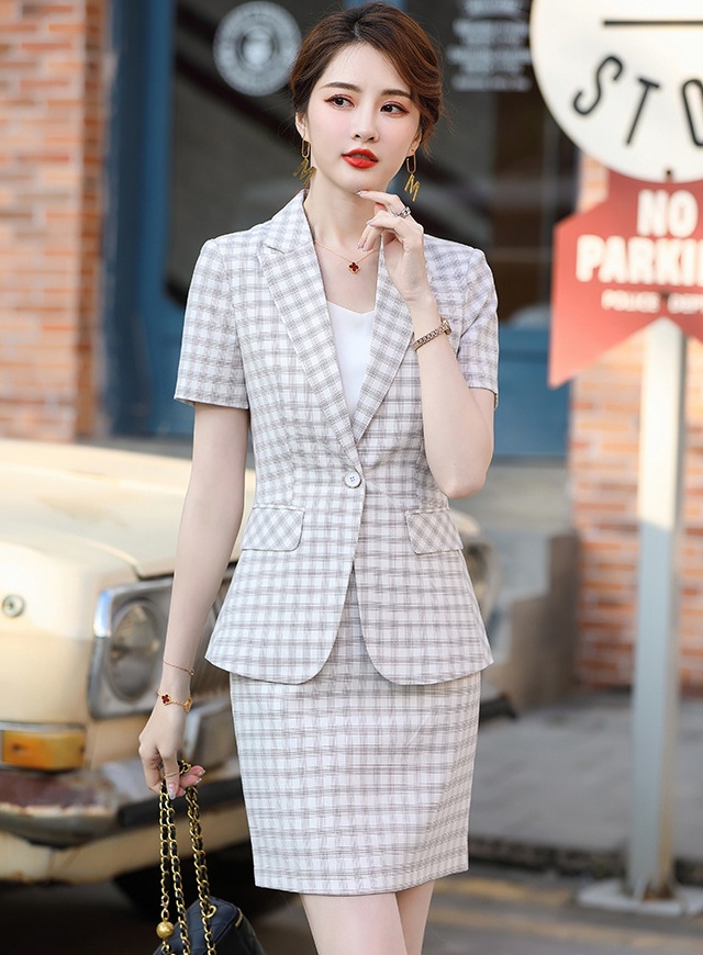Temperament Korean style business suit a set for women