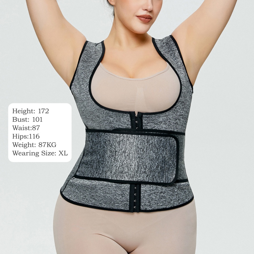 Sports velcro corset adjustable breasted tops