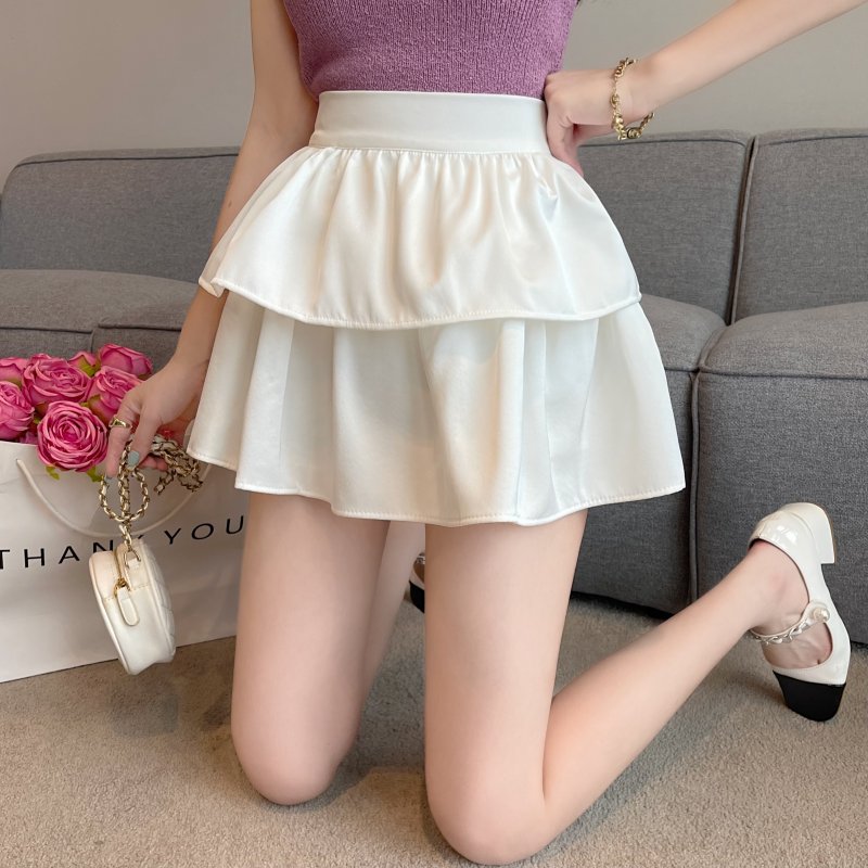 Spring and summer skirt high waist short skirt for women